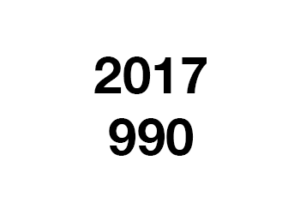 2017 990 document