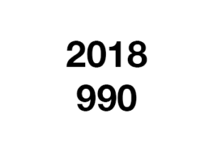 2018 990 document